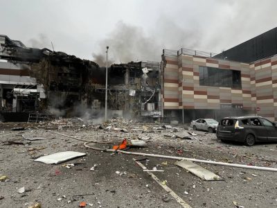 Обстрел Днепра. Пожар в торговом центре, поврежден роддом, есть погибшие и ранены
