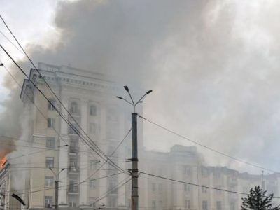 Российские оккупанты нанесли ракетный удар по Днепру